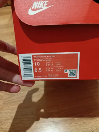 Nike P6000 Gris y Blanco