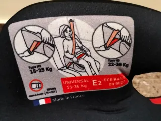 Alzador coche Nania Topo 15-36 kg