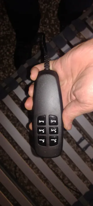 Cama articulada dos zonas