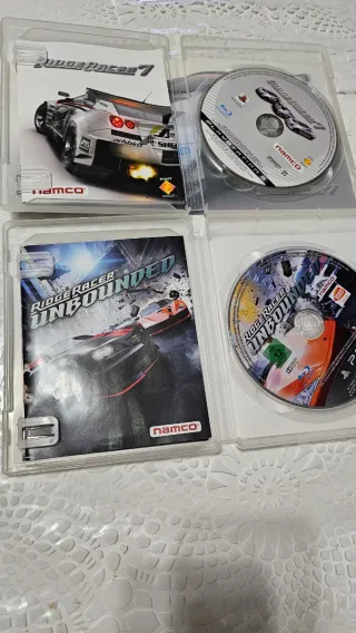 Pack 2 Juegos PS3 Ridge Racer 7 y Unbounded pal es