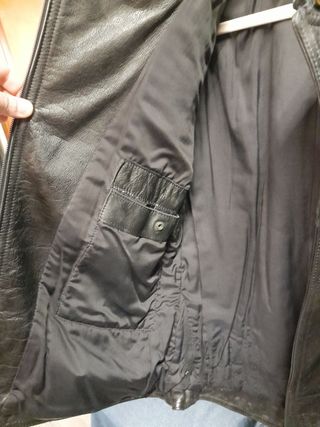 Chaqueta de cuero Bieffe Talla 46