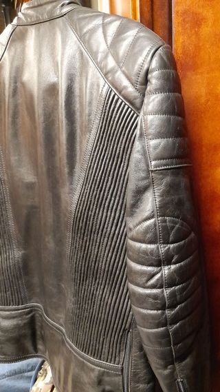 Chaqueta de cuero Bieffe Talla 46