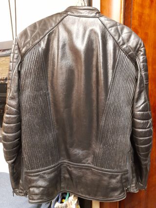 Chaqueta de cuero Bieffe Talla 46