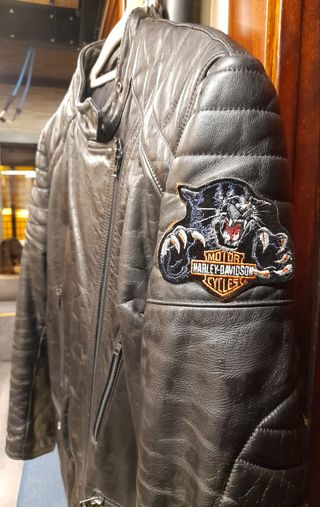 Chaqueta de cuero Bieffe Talla 46