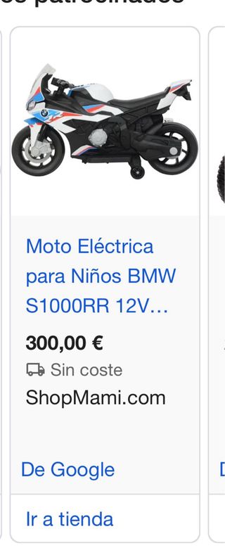 Moto Eléctrica BMW Infantil