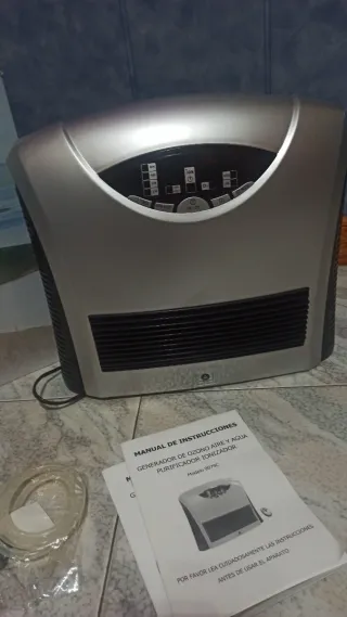 Generador Ozono Aire y Agua Purificador Ionizador