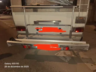 Soporte para portabicicletas de autocaravana