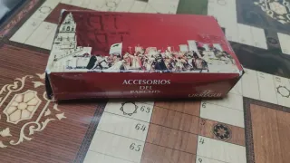 Parchís de madera maciza estilo antiguo