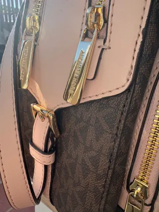 Mochila Michael Kors Nueva Marrón/Rosa