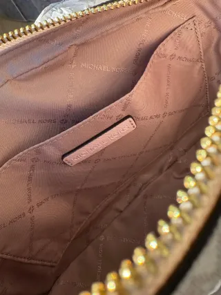 Bolso Michael Kors Beige y Rosa Nuevo