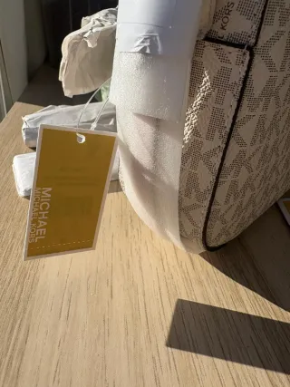 Bolso Michael Kors Beige y Rosa Nuevo