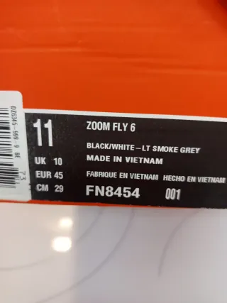 Nike Zoom Fly 6 Talla 45