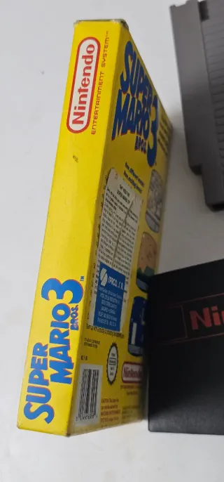 Super Mario Bros. 3 NES Caja y Cartucho