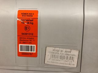 Silla coche Britax Römer Kid 2