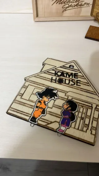 Portachiavi Parete Kame House Goku Chi-Chi