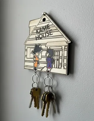 Portachiavi Parete Kame House Goku Chi-Chi