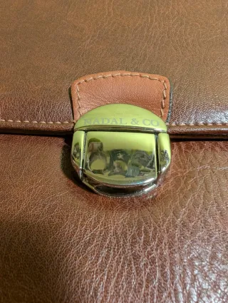 Maletín Ejecutivo Cuero Nadal & Co Marrón