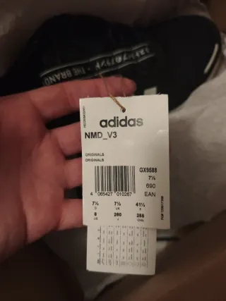 Adidas NMD_V3 Hombre Negro/Blanco