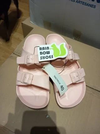 Sandalias Rainbow Shoes Rosa Talla 40