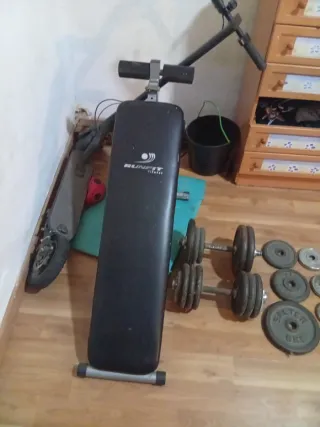 pesas de 20 kilos cada una