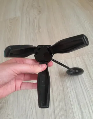 Mini trípode para Smartphone con LED 360° rotación