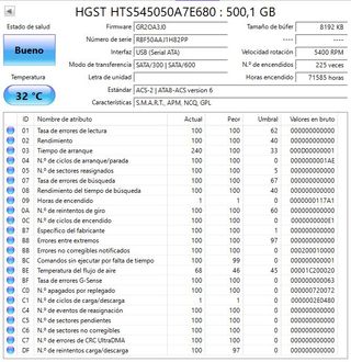 Disco duro Hitachi 500 GB 2.5" SATA para portatil