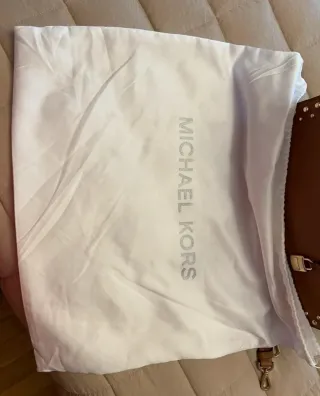 Bolso Michael Kors Marrón y Dorado