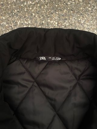 Chaqueta Zara Hombre Talla L Negra