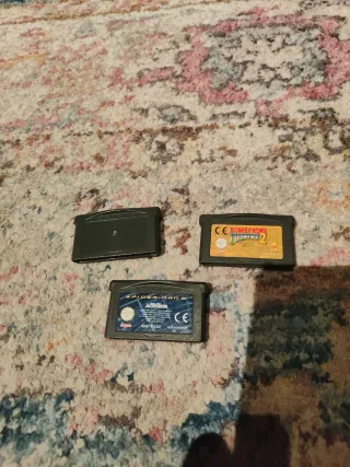 Juegos GBA Spider-Man 2 y Donkey Kong