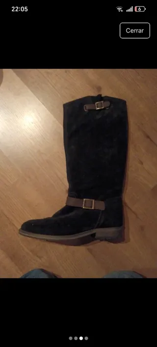 Botas de piel El Corte Inglés Talla 41