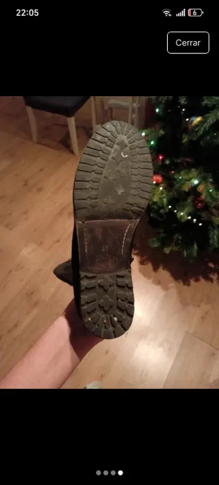 Botas de piel El Corte Inglés Talla 41