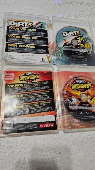 Pack 5 Juegos Rally PS3 (WRC 2, WRC 5, DiRT 3, DiR