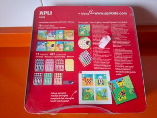 Juego de pegatinas gomets Apli Kids. Sin abrir
