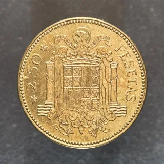 2,50 Pesetas 1953 *71 Prueba Numismática