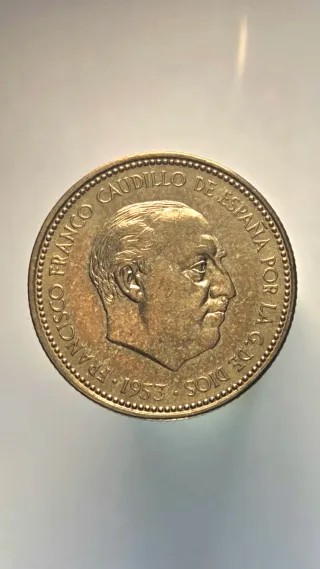 2,50 Pesetas 1953 *71 Prueba Numismática
