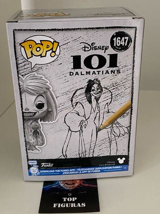 Vx10 Funko Pop! 101 Dálmatas Cruella De Vil 1647