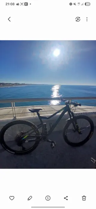 Bici scott genius 950