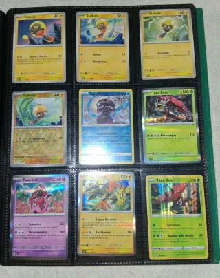 Carte Pokémon Tadbulb, Tapu Fini, Lele, Koko, Bulu