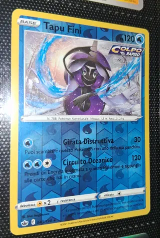 Carte Pokémon Tadbulb, Tapu Fini, Lele, Koko, Bulu