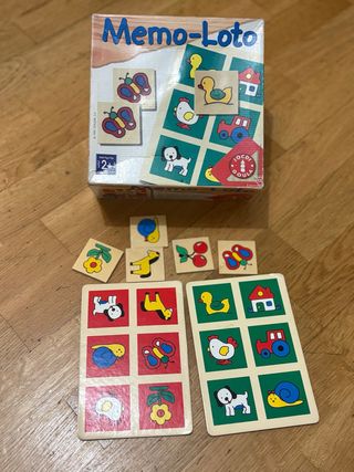 Juego de mesa Memo-Loto 2+