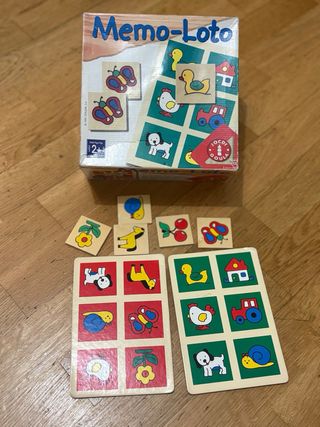 Juego de mesa Memo-Loto 2+