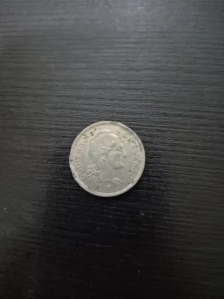 Moneda 2 Pesetas 1937 Euskadi