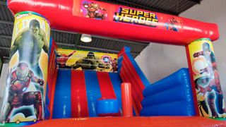 Alquiler Castillo Hinchable Superhéroes - Huelva