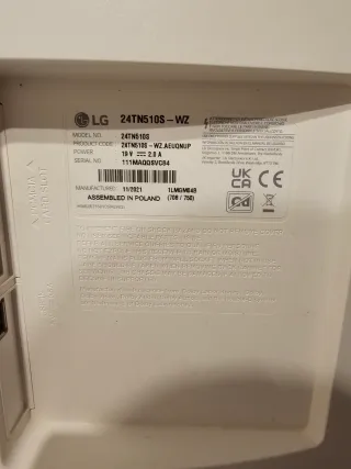 Televisión LG Blanca