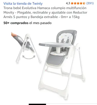 Trona evolutiva Twinly