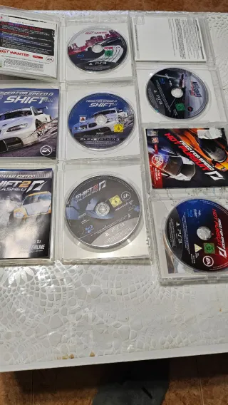 Colección 9 juegos Need for Speed PS3