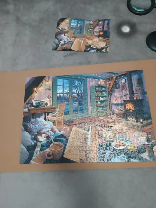 Puzzle "Nella casa delle vacanze"