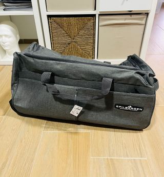 Maleta de viaje Fjällräven gris con ruedas