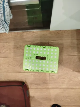 Taburete Plegable Verde