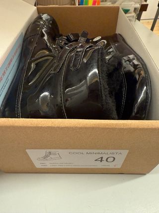 Botas Blandy's charol negro talla 40